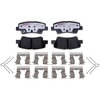 Raybestos EHT1813H Disc Brake Pad Set Raybestos Element3 Hybrid Brake Pad Set