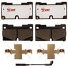 EHT2173H by RAYBESTOS - Raybestos Element3 Hybrid Brake Pad Set