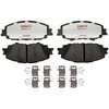 Raybestos EHT2176H Disc Brake Pad Set Raybestos Element3 Hybrid Brake Pad Set