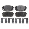Raybestos PGD1296C Disc Brake Pad Set DISC BRAKE PAD SET