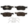 Raybestos PGD1838M Disc Brake Pad Set Raybestos Element3 Metallic Brake Pad Set