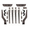 Minimizer 10001363 Fender Bracket B4578 Bolt-on Bkt Kit-Silv Mr