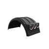 Minimizer 10001886 Fender Dual Fender for 22.5 Tire Black (Light Box)