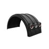 10001915 by MINIMIZER - One Piece Single Axle Fender Black (Light Box)