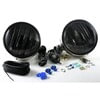 Grote 020014 Fog Light Fog Light - 6 in. dia. Round, White, Clear Lens, 12V, 3.9 AMP, with Wiring Kit and Swivel Mount