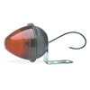 Grote 45022 Side Marker Light CLR/MKR LMP,RED,BHIVE W/FIXED ANGLE BRKT