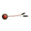 Grote 492623 Side Marker Light MICRONOVALED CLR/MKR, RED,ROUND,PC,BULK