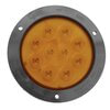 Grote 53273 Tail Light TURN LAMP, YEL, SNOVALED, w/ GRAY FLNG