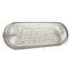548023 by GROTE - Brake / Tail / Turn Signal Light - 6 in. Oval, LED, Red, Grommet Mount
