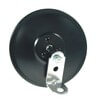 28152 by GROTE - 5" Round Clamp-On Spot Mirrors - w/ "L" Bracket