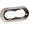 Grote 421533 Auxiliary Light Mounting Bracket Hardware Kit Surface-Mount Snap-In Flange For 6" Oval Lights - Chrome, Multi
