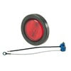 Grote 65282 Clearance Light Clearance Light - 2 in. dia. Round, LED, Red, 24V, Grommet/Bracket Mount