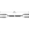 Grote 66133 Chassis Wiring Harness Two Standard Males To Two Standard Females, Marker Light jumper, 4' 4" (52")