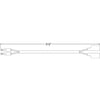 Grote 66145 Chassis Wiring Harness Two Standard Males To Two Double Females, Marker Light Jumper, 26' Long