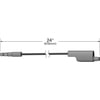 Grote 67271 Chassis Wiring Harness Cut-To-Fit Wire Harness Systems, Rear Sill Adapter