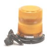 Grote 77843 Strobe Light Strobe Light - Round, LED, Amber, 18 Gauge, Magnetic Mount, High Profile, Tall Lens