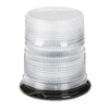 Grote 78085 Strobe Light Dual Color LED Beacons, Tall Lens, Amber/Blue