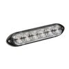Grote 78146 Emergency Warning Light LED Directional Warning Lights, Surface Mount, 6-Diode, Class II, Amber/Blue