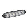 Grote 79110 Emergency Warning Light Tri-Color LED Directional Warning Lights, 12-24VDC, Amber/Green/White