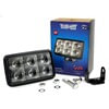 Grote 637515 Work Light Trilliant Mini LED WhiteLight� Work Light - Hardwired, Trapezoid - Clear, 24V, Multi Pack