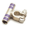 Grote 829100 Battery Connector Flag Connector Clamps, 3/0 Gauge, Purple
