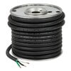 Grote 825905 Electrical Extension Cable 50 ft. Black SJEOOW Copper Portable Extension Cable, 14 GA, 0.374" OD
