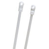 Grote 836037 Cable Tie Nylon Cable Ties, Screw Mount, 50 Pack, White