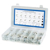 Grote 836544 Electrical Terminal Kit Assorted Repair Kits, Tin Plated Copper Tube Lug Assortment, 76 Pack
