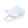 Grote 837003 Electrical Clamp Nylon Clamps, 1/4", Pk 100