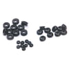 Grote 837006 Wiring Harness Grommet Clips, Grommets & Bushings, PVC Grommet, Assorted Pack