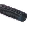 Grote 838013 Wire Loom 25 ft. Black Split Flex Convoluted Tubing, Polyethylene, 1/4" Diameter, 1.52 mm THK