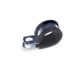 Grote 838100 Electrical Clamp Rubber Insulated Steel Clamps, Black 1/4"