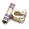 Grote 849099 Battery Connector Flag Connector Clamps, 3/0 Gauge, Purple