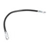 Grote 849256 Battery Cable Black 15" Center Length Switch-To-Start PVC Battery Cable, 4 GA, 3/8" Stud Size