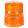 Grote 98173 Strobe Light Lens Beacon Replacement Lenses, 6", Tall, Amber