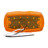 Grote G46035 Side Marker Light CABMKR,YEL,HICNT™LED,SQ CRNR,SCALP LENS