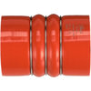 Gates 26203 Intercooler Hose Intercooler Hose - 6" Centerline Length, 4" Inside Diameter, 3 Rings, 25 PSI