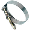 Gates 32863 Hose Clamp Spring-Loaded T-Bolt Hose Clamp, Size 102, Clamping Range 4 1/16" to 4 3/8"