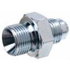Gates G62300-1010 Hydraulic Coupling / Adapter Male British Standard Pipe Parallel to Male JIC 37 Flare