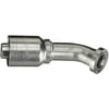 Gates G24357-2424 Hydraulic Coupling / Adapter Code 62 O-Ring Flange Heavy - 45 Bent Tube (GlobalSpiral MAX Pressure)