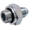 Gates G62450-0806 Hydraulic Coupling / Adapter Male British Standard Pipe Parallel with O-Ring to Male JIC 37 Flare