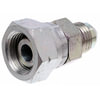 Gates G63450-0804 Hydraulic Coupling / Adapter Female DIN 24 Cone Swivel-Light Series to Male JIC 37 Flare (Metric