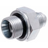 Gates G63350-0806 Hydraulic Coupling / Adapter Male DIN 24 Cone - Light Series to Male JIC 37 Flare (Metric Conversion)