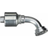 Gates G25311-2020 Hydraulic Coupling / Adapter Code 61 O-Ring Flange - 67 1/2 Bent Tube (MegaCrimp)