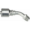 Gates G25502-0808 Hydraulic Coupling / Adapter SAE Male Inverted Swivel - 45 Bent Tube (MegaCrimp)
