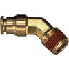 Gates G31102-0806 Hydraulic Coupling / Adapter Air Brake to Male Pipe - 45 (SureLok)