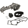 Gates TCKWP104B Engine Timing Belt Kit with Water Pump PowerGrip Premium Timing Component Kit with Water Pump (TCKWP)