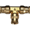 Gates G31451-0806 Hydraulic Coupling / Adapter Air Brake Union - Tee (SureLok)