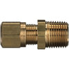 Gates G32100-0404 Hydraulic Coupling / Adapter Air Brake to Male Pipe (Nylon Tubing Compression)