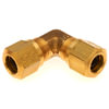 Gates G32404-0606 Hydraulic Coupling / Adapter Air Brake Union - 90 (Nylon Tubing Compression)